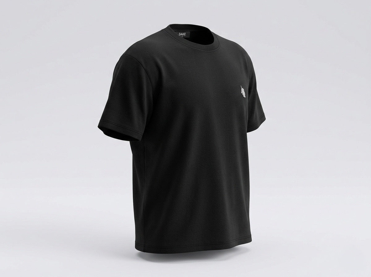 DAKE Oversize T‑Shirt Schwarz